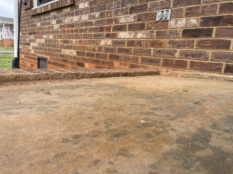 Concrete slab lifting in Houston