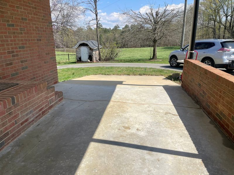 Patio leveling in Houston